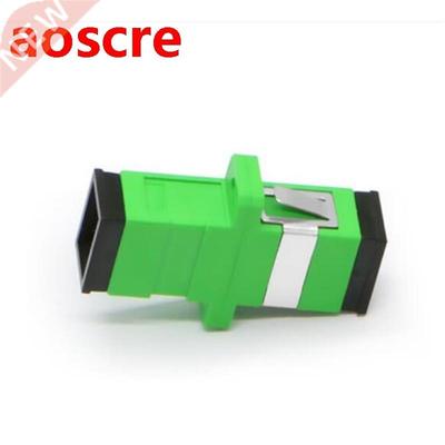 Adapter Fiber-Optic Coupler Connector Sc Apc Singlemode Ftth