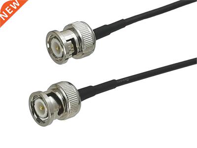 RG174 BNC Male plug to BNC Male plug Connector RF Coaxial Ju