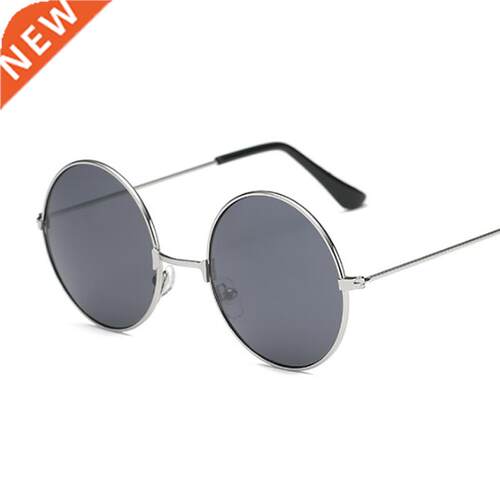 Woman Male Small Frame Metal Colorful Ocean Mirror Retro Cla