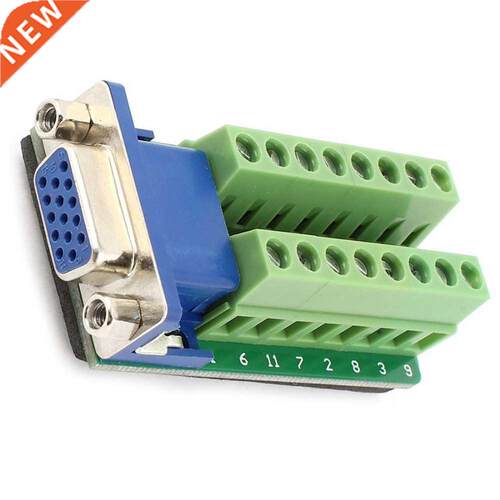 D-SUB DB15 Female 15Pin Jack Port to Terminal Breakout Board