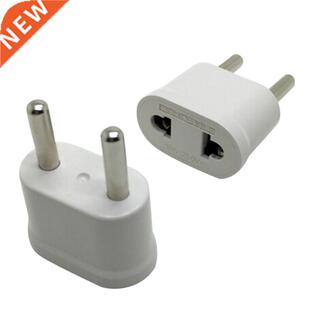 US USA to EU EURO Europe Travel Power Schuko Plug Adapter Ch