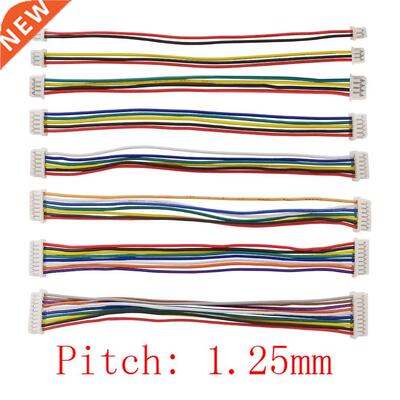 10Pcs JST 1.25mm 1.25 Female Wire Cable Connectors Double He