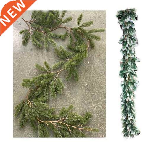 Artificial Christmas Rattan Pendant 1.8m Pine Tree Garland H