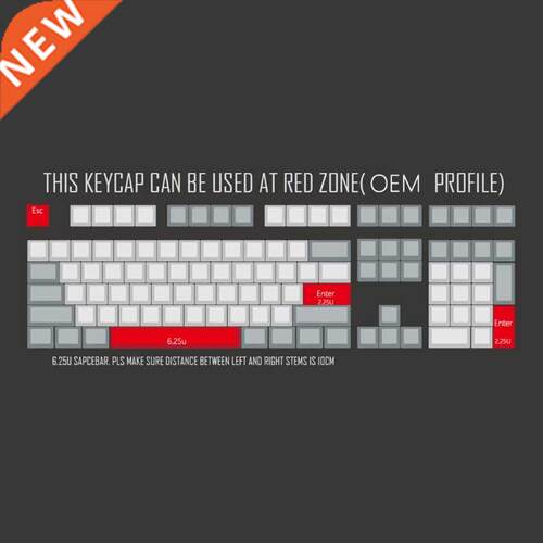 Novelty 4 PBT Key Unique Sea Coral Five Sides Dye-Subbed OEM