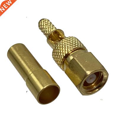 1Pcs Connector SMC Female Jack Crimp For RG316 RG174 LMR100