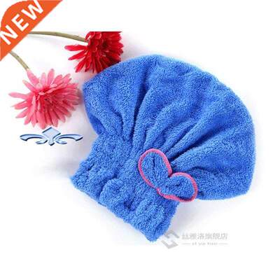 Microfiber Wo Bathroom Hair Towel Quick-Dry Hair Hat Turban