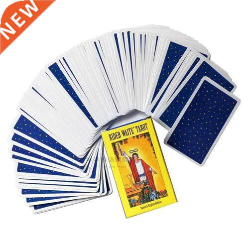 2019 New Spanish English version Rider Wait Tarot deck divi