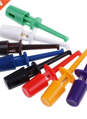 10/12Pcs Mini Single Test Hook Clip Test Probe For Electroni