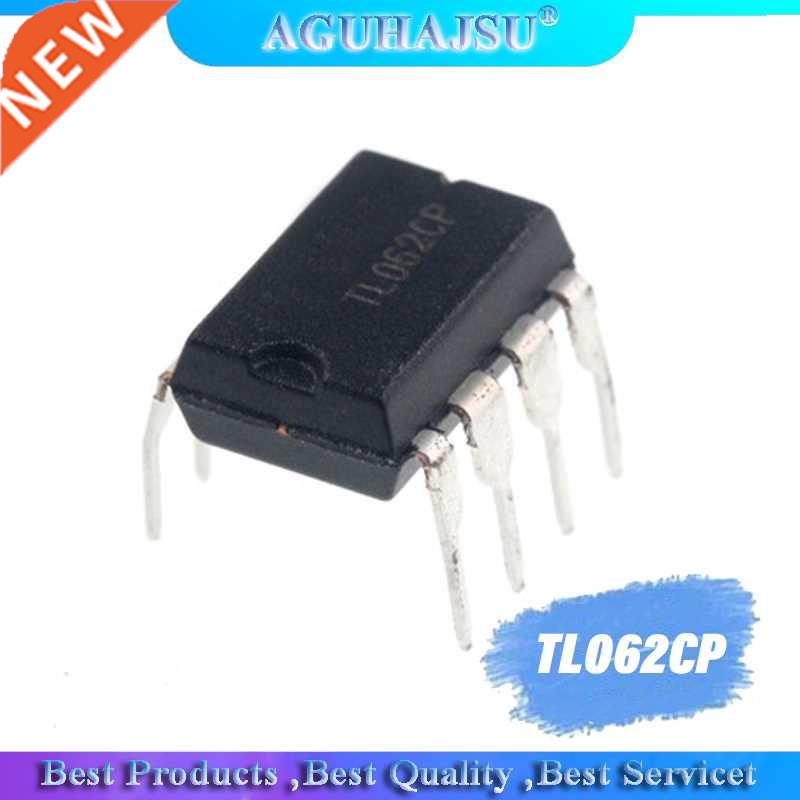 10PCS TL062CP DIP-8 TL062 DIP TL062CN Two Low-Power JFET Inp