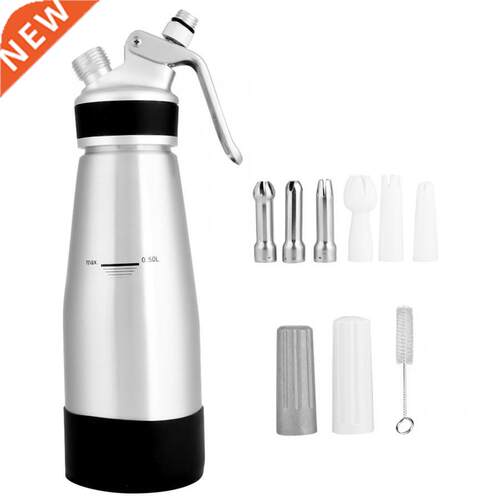 500ml Aluminum Cream Whipper Foamer Cream Household Soda Mac