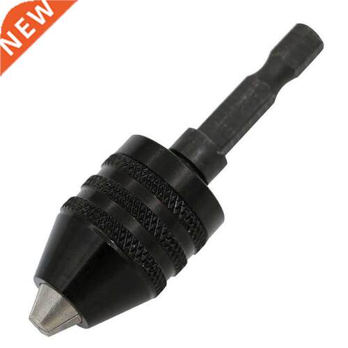 1/4 Inch Hex Shank Keyless Drill Chuck Quick Change Adapter