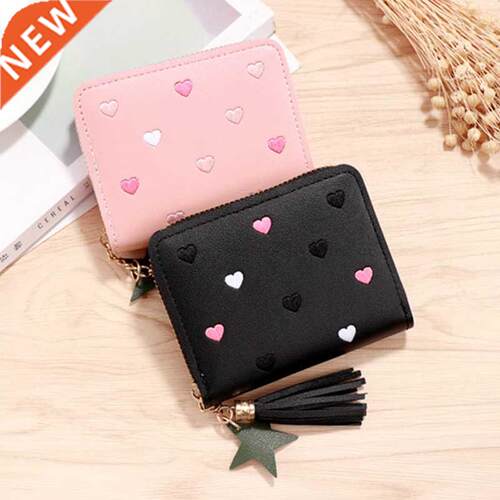 1PC Women Small Wallet Ladies Mini Tassel Wallet Cute Girl S