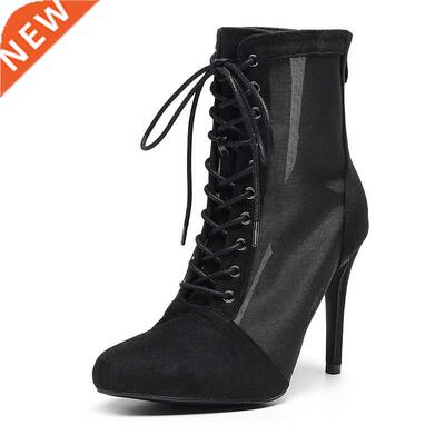 Women Closed Toe Latin Dance Shoes for Gilrs Soft Bottom Bal
