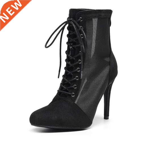 Women Closed Toe Latin Dance Shoes for Gilrs Soft Bottom Bal