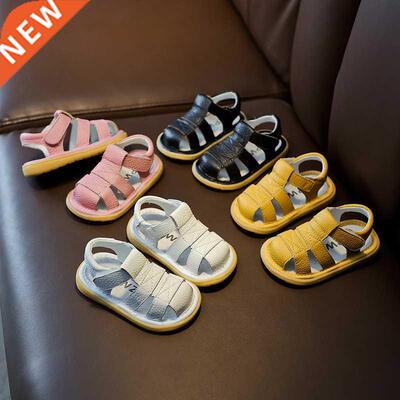 Baby Girls Boys Summer Sandals Infant Anti-collision Toddler
