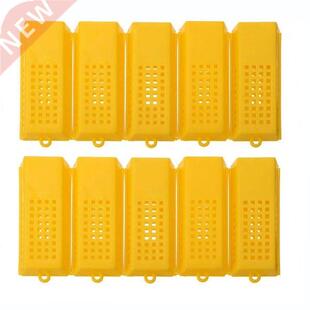 10Pieces set Plastic Bee Cages Beekeeping Transport Cages