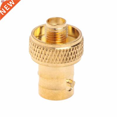 Straight Gold Plated BNC Female Jack to SMA Female RF Coaxia