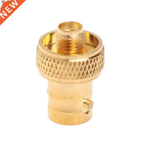 Straight Gold Plated BNC Female Jack to SMA Female RF Coaxia