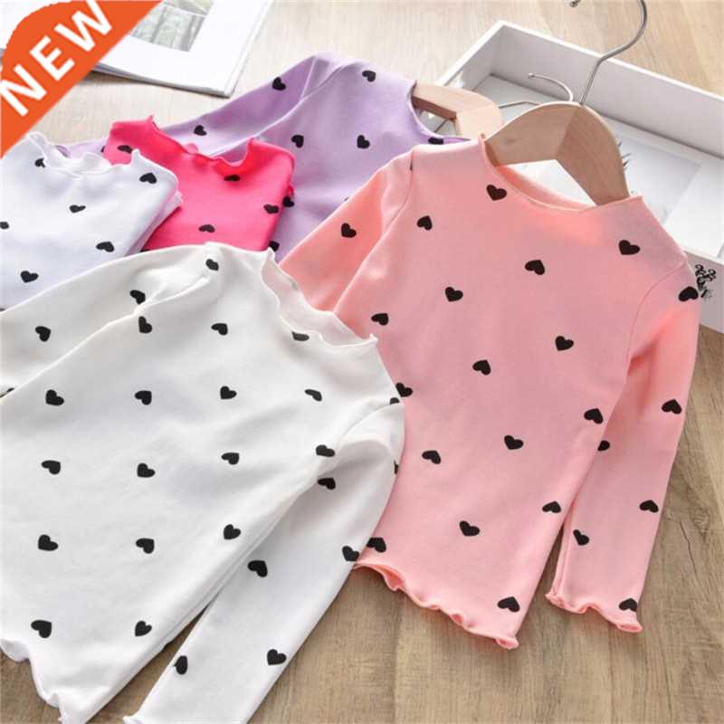 LILIGIRL 100% Cotton Girls T-Shirt Long-sleeve Baby Kids Tu