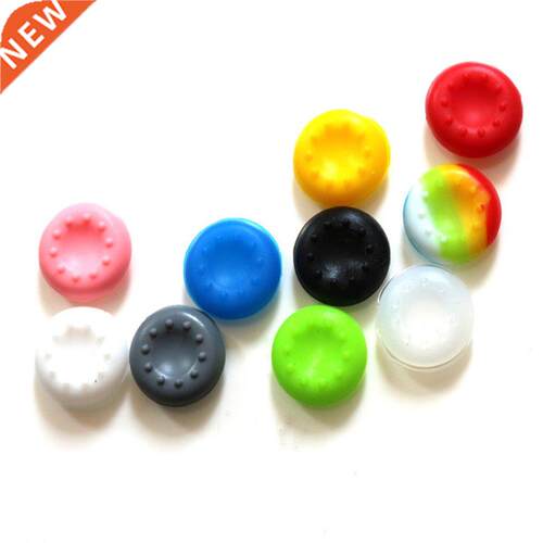 Soft Slcone Thumb Stck Grp Cap Gamepad Joystck Cover