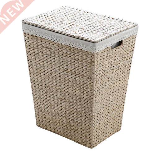 Nordic vine straw clothes storage box laundry basket