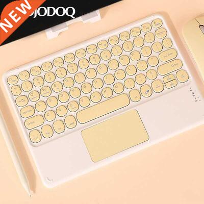 GOOJODOQ Wireless Bluetooth Keyboard with Touchpad for iPad