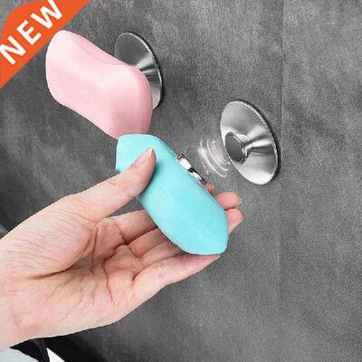 1PC Magnetic Soap Dish Holder Tool Free Rustproof Sponge