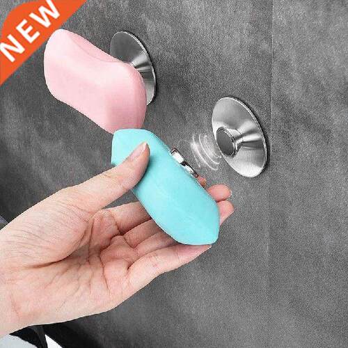 1PC Magnetic Soap Dish Holder Tool Free Rustproof Sponge