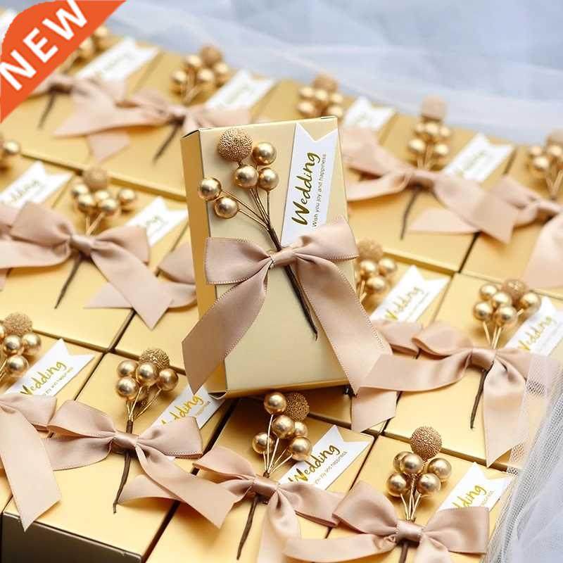 10pcs hot sale wedding favor candy box packaging gift box bi