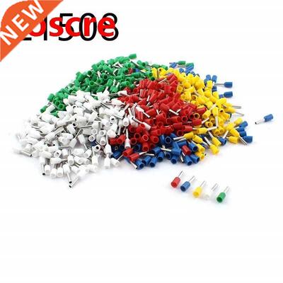 100pcs/lot E1508 Bootlace cooper Ferrules kit set Wire Coppe