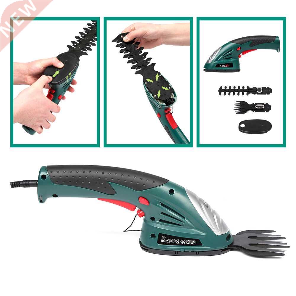 2 IN 1 7.2V Hedge Trimmer Pruning shears Electric Trimmer Gr