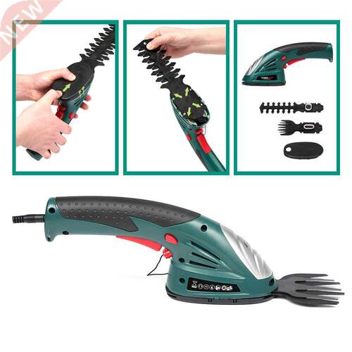 2 IN 1 7.2V Hedge Trimmer Pruning shears Electric Trimmer Gr