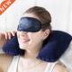 Neck Shaped Cushion Air Rest Head Car Pillow Inflatable