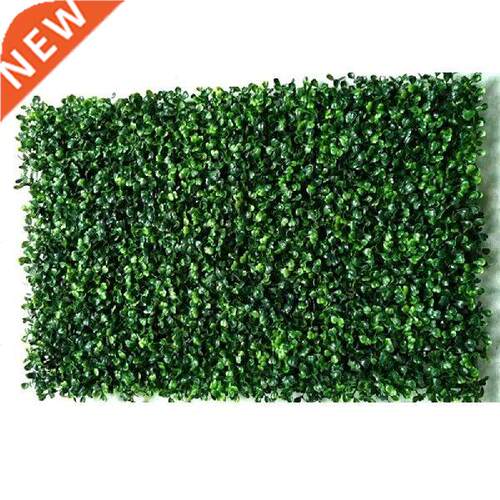 40x60cm tificial Plant Wall Lawn Faux Leaf Turf Gden