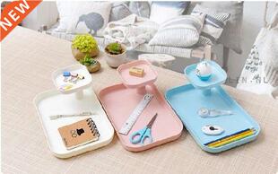 1PC Office Stationery Desktop Storage Box Plastic Sundries