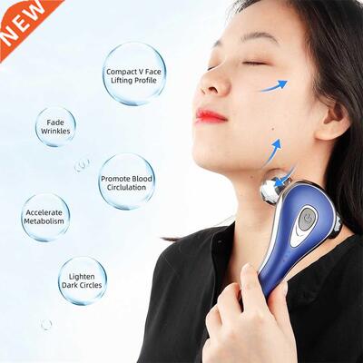 3D Roller Face Lifting Massager Skin Tighten Anti Wrinkle Ma