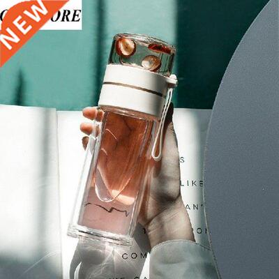 400ml Portable Glass Tea Bottle wth Tea nfuser Outdoor