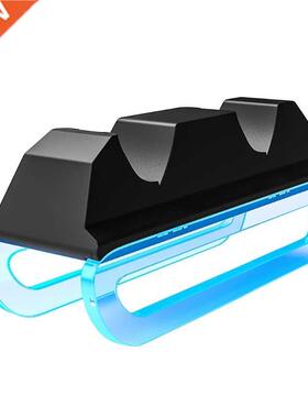 Charging Station Dock Suitable for Dual PS5 Controllers with