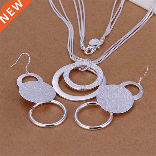 charms wedding color silver jewelry fashion Pretty pendant N
