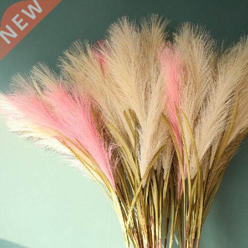 1PC 100CM Wild reed branch with leaves colorful Artificial