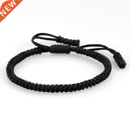 Multcolor Rope Lucky knots Bracelets Women Men Charm Woven