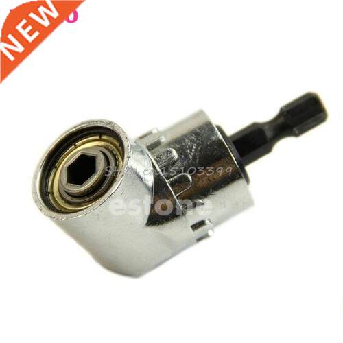 1Pc 1/4 Adjustable 105 degrees Hex bit Angle Driver Screwdr
