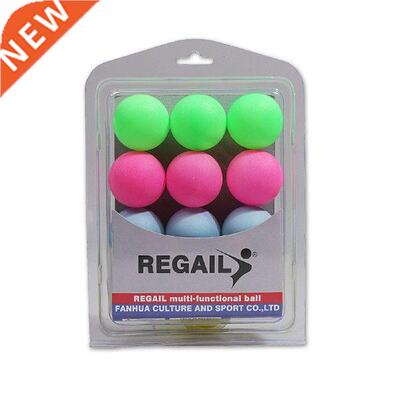 12PCS Colorful Table Tennis Balls Plastic Entertain bounce