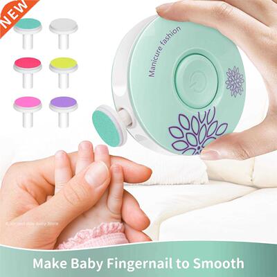 Electric Baby Nail Trimmer Kid Nail Polisher Tool Infant Man