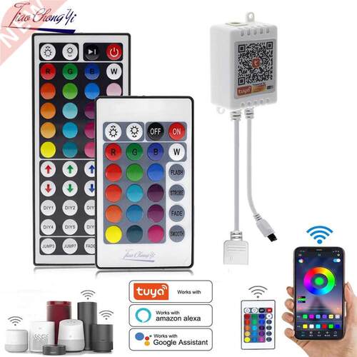 Tuya Remote WiFi Smart led Controller 24key 44key IR Remote