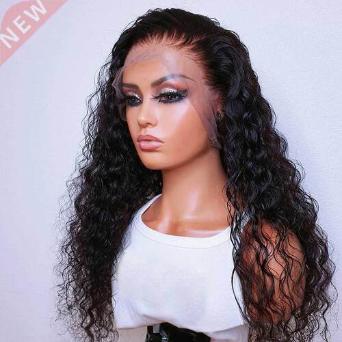 Kryssma Afro Kinky Curly Synthetic Wigs Black Lace Front Wig