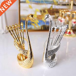 Cygnus alloy creative fruit fork tableware table chopsticks