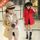 Double Breasted coat Girls Tops Coats Clothing Kid nch
