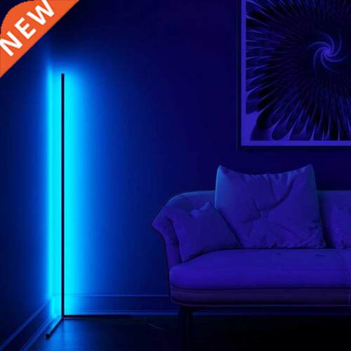 RGB Floor Lights Home Decor LED Corner Standing Lamps for Li