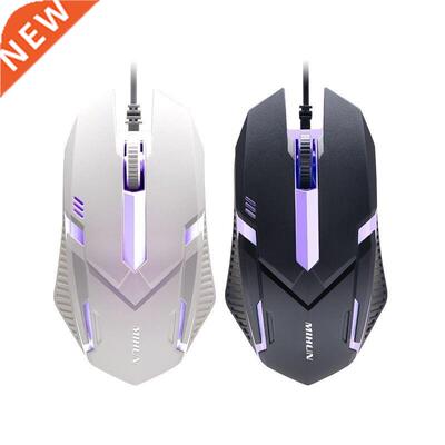 New Backlight Wired Gaming Mouse 1000 DPI RGB Light Computer